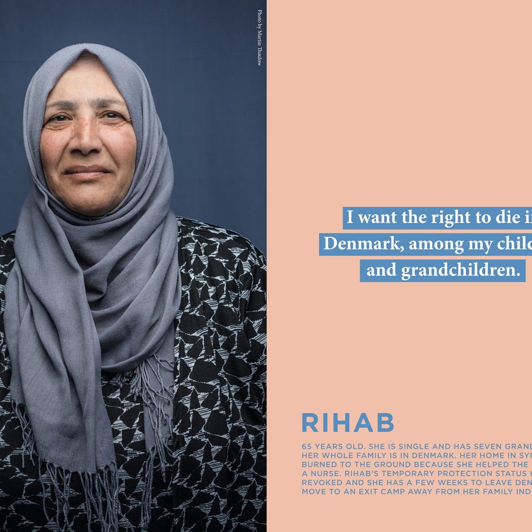 Rihab had her residence permit revoked in Denmark - Syria is Not Safe