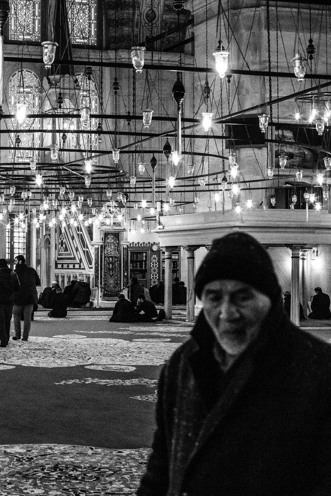 The Turkey Series - Al Fatih Mosque in Istanbul. Photo by photographer Martin Thaulow. Open Edition (seen without the white frame around the image). Buy high quality print.