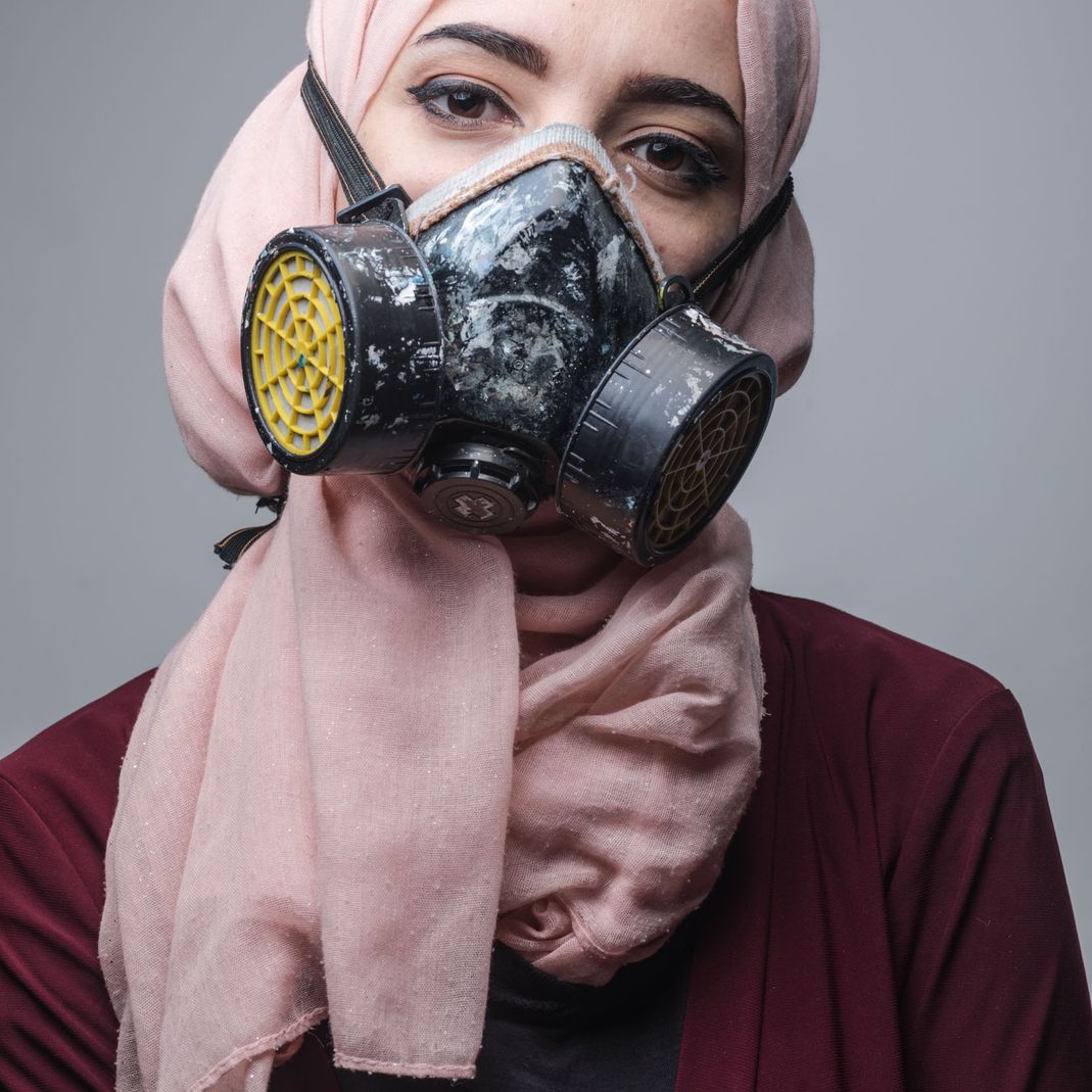  Laila N. Ajjawi - Graffiti painter in Jordan.