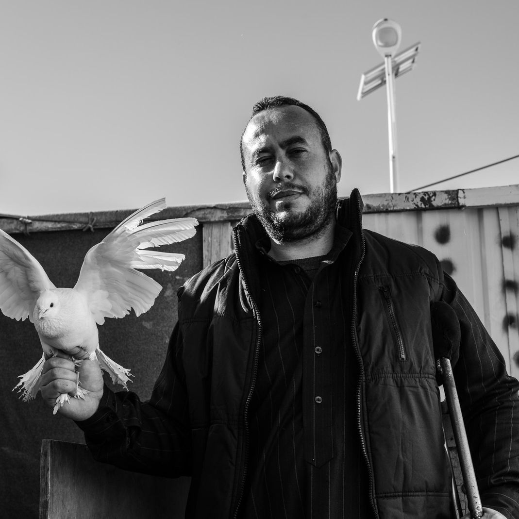 Azraq Refugee Camp, Jordan. Photo by Martin Thaulow