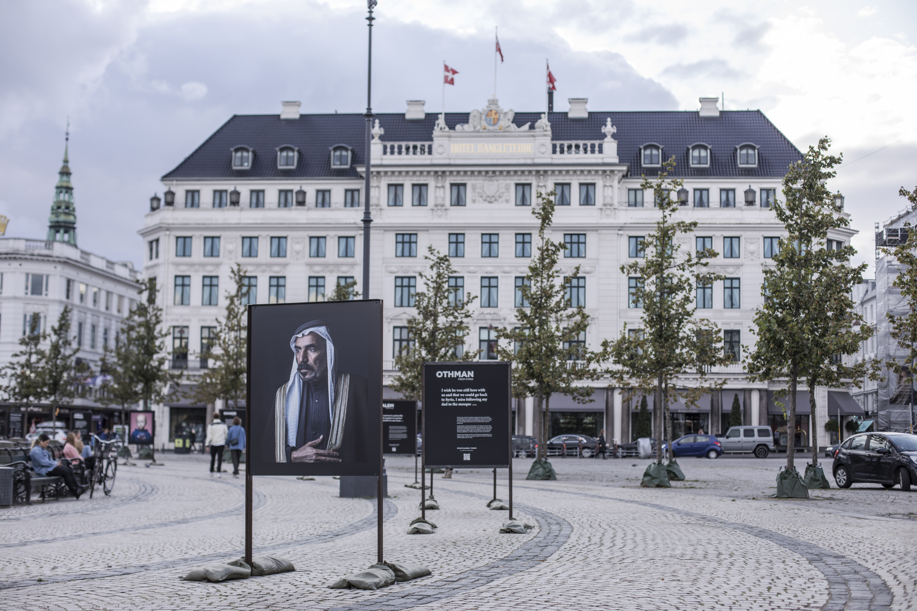 Postcards from - Documentation of installation in Copenhagen, Denmark.