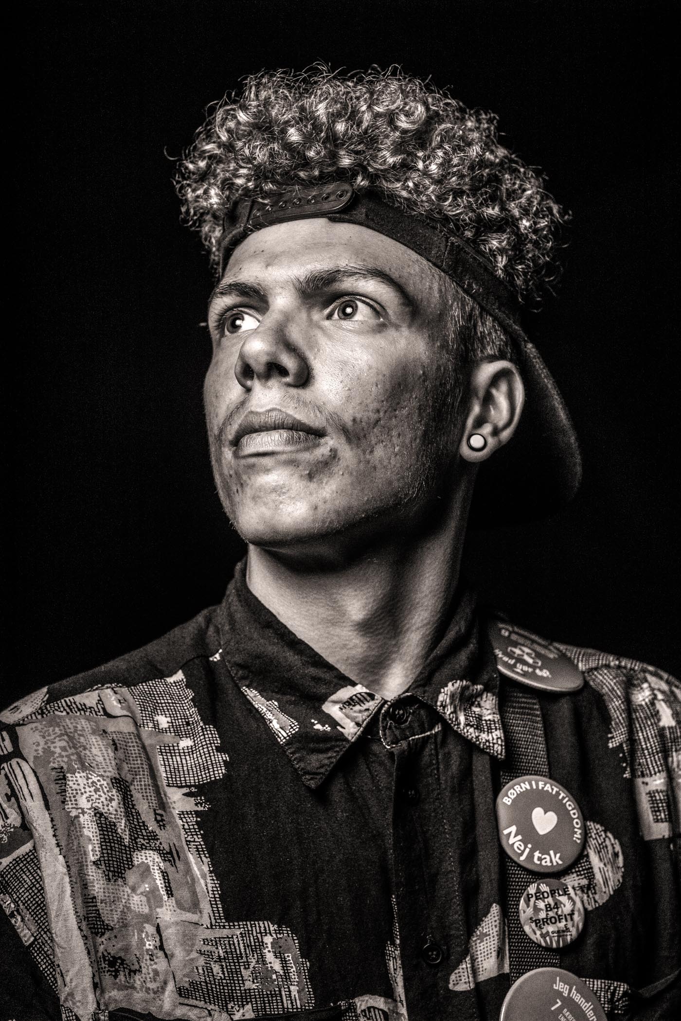 Photo of visitor at Folkemødet 2018 by photographer Martin Thaulow