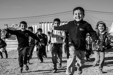 Azraq Refugee Camp, Jordan. Photo by Martin Thaulow